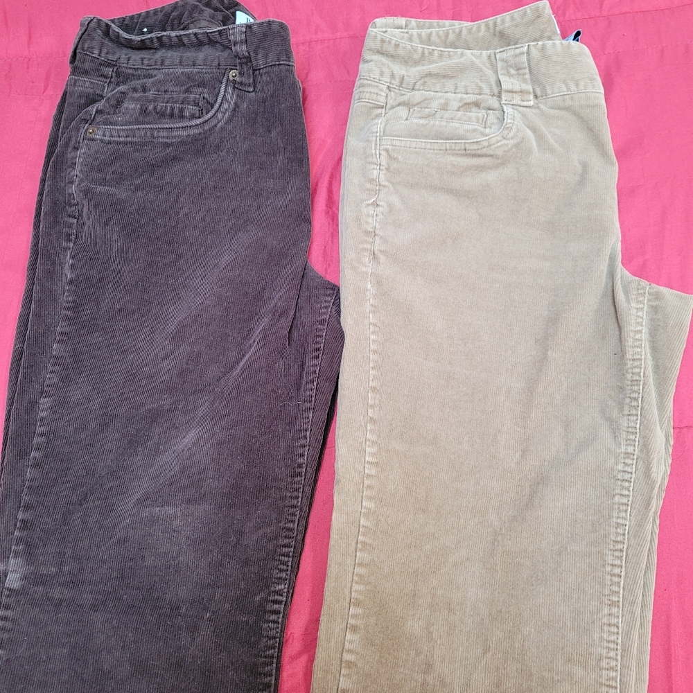 Corduroy pants
